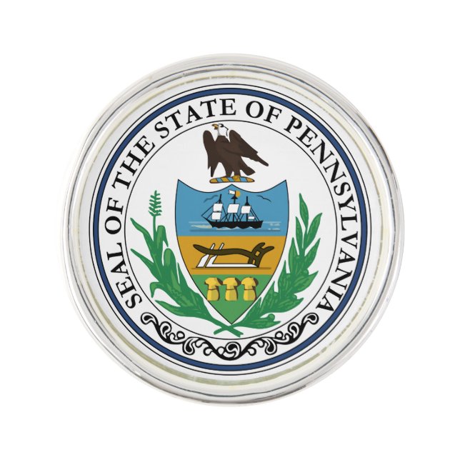 Pennsylvania State Seal - Pin (Front)