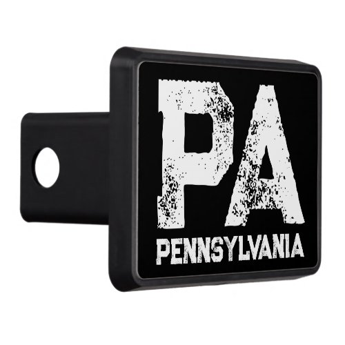 Pennsylvania State trailer hitch cover for car