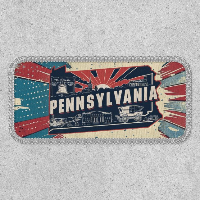 Pennsylvania State Travel Patch  (Front)