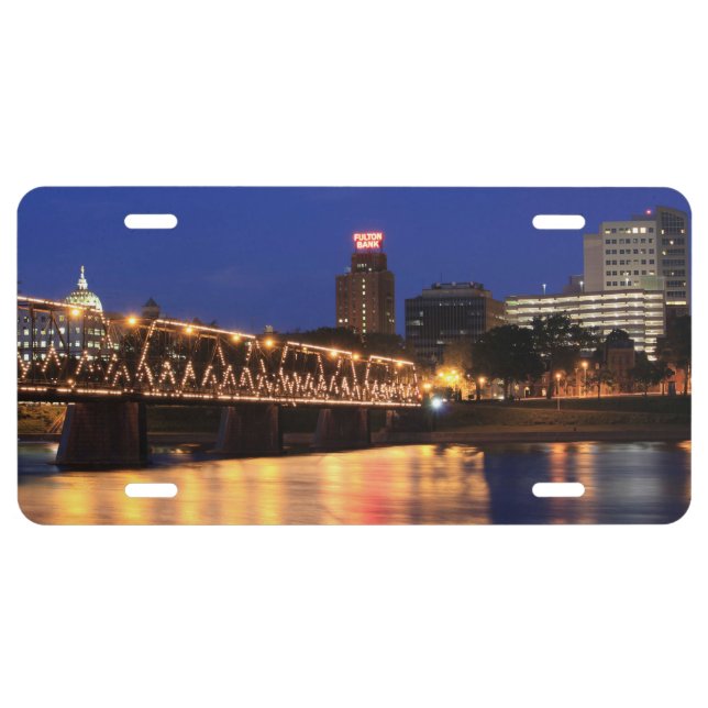 Pennsylvania State Walnut Street Bridge License Plate (Front)