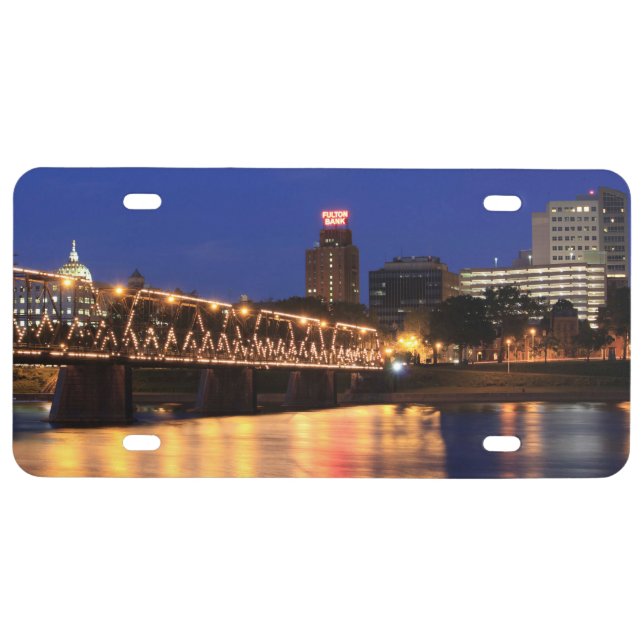 Pennsylvania State Walnut Street Bridge License Plate (Front)