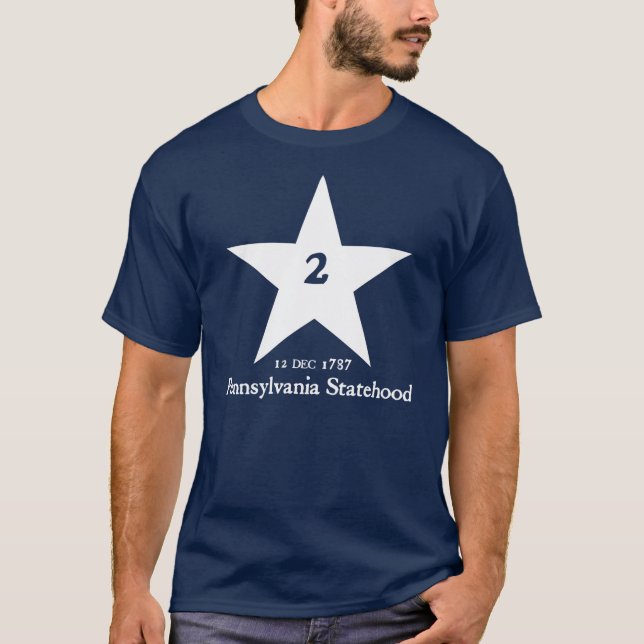 Pennsylvania Statehood T-Shirt (Front)