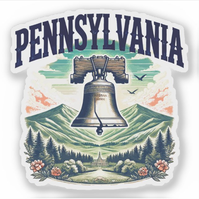 Pennsylvania Sticker (Front)