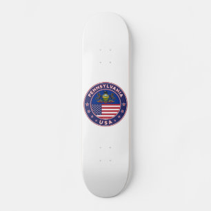 Pennsylvania sticker, phone case, tote bag skateboard