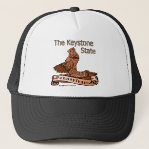 Pennsylvania The Keystone State Bird Trucker Hat