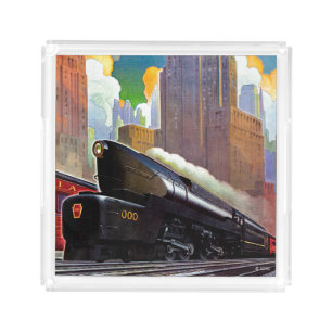Pennsylvania Train by Unknown Acrylic Tray