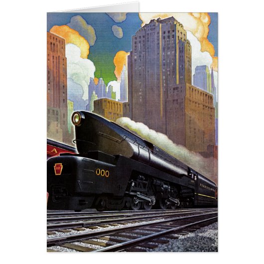 Pennsylvania Train by Unknown Cards (Front)