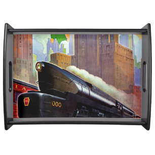 Pennsylvania Train by Unknown Serving Tray