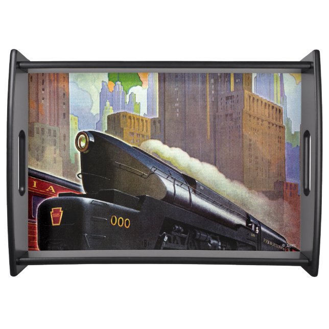 Pennsylvania Train by Unknown Serving Tray (Front)