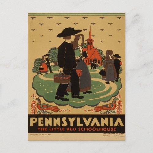 Pennsylvania Travel Postcard