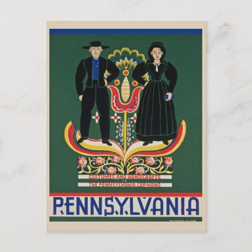 Pennsylvania Travel Postcard