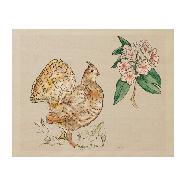 Pennsylvania Wood Wall Art (Front)