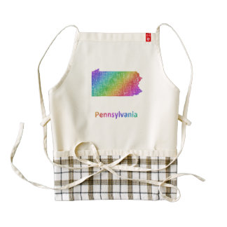 Pennsylvania Zazzle HEART Apron