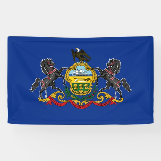 Pennsylvanian Flag Banner (Horizontal)