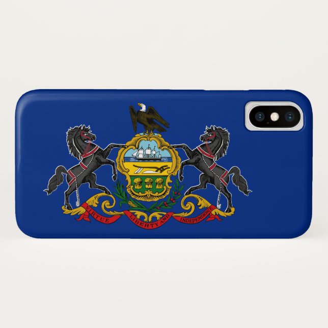 Pennsylvanian Flag Case-Mate iPhone Case (Back (Horizontal))