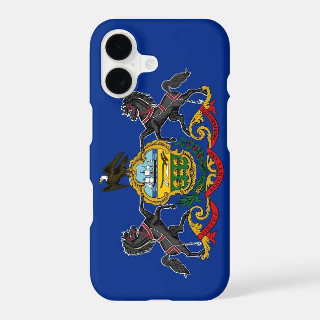 Pennsylvanian Flag Iphone Case (Back)