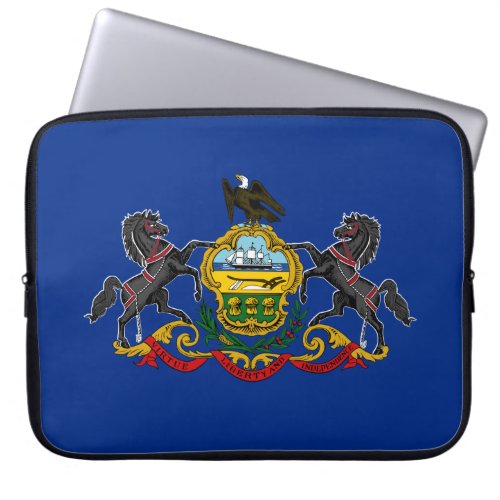 Pennsylvanian Flag Laptop Sleeve