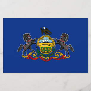Pennsylvanian Flag Stationery
