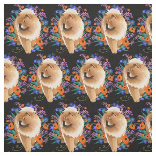 Penny 4 Ur Thoughts fabric-choose background size Fabric