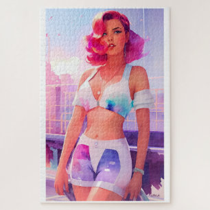 Penny at the Pennyroyal Tea Club Jigsaw Puzzle
