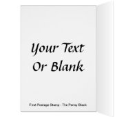 Penny Black Postage Stamp Cards (Inside (Left))