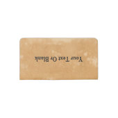 Penny Black Postage Stamp Checkbook Cover (Back)
