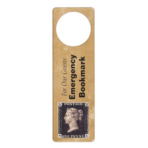 Penny Black Postage Stamp Door Hanger