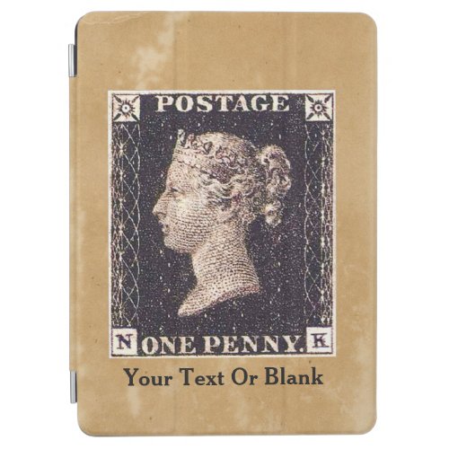 Penny Black Postage Stamp iPad Air Cover