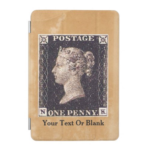 Penny Black Postage Stamp iPad Mini Cover