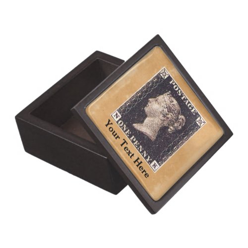 Penny Black Postage Stamp Jewelry Box