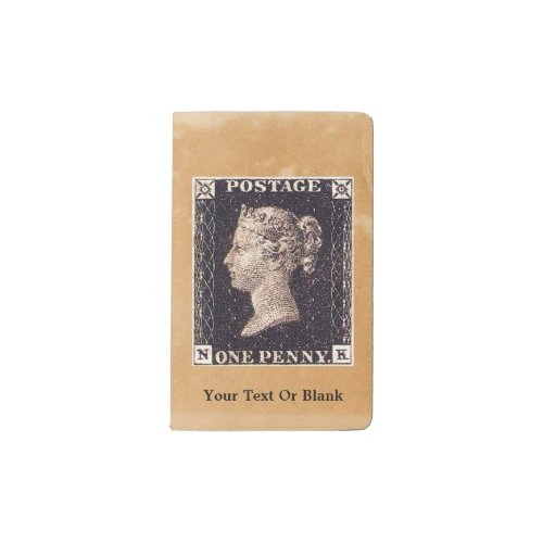 Penny Black Postage Stamp Pocket Moleskine Notebook