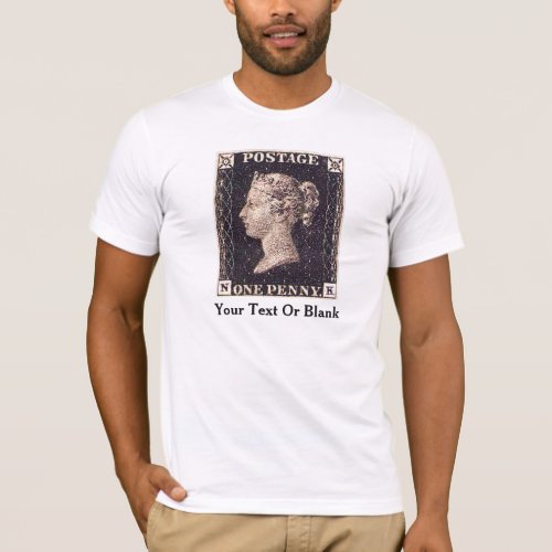 Penny Black Postage Stamp T_Shirt