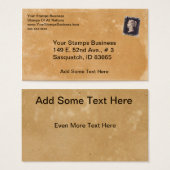 Penny Black Stamp Dealer (Front & Back)