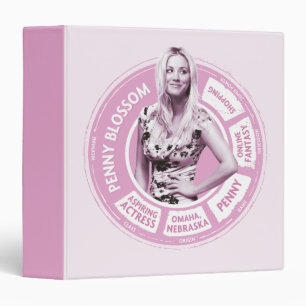 Penny Blossom Info Graphic 3 Ring Binder