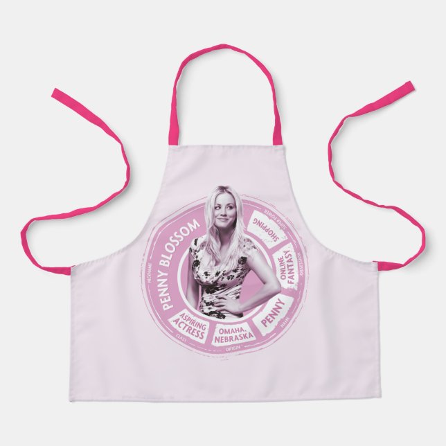 Penny Blossom Info Graphic Apron (Front)