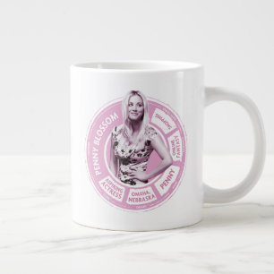 Penny Blossom Info Graphic Giant Coffee Mug