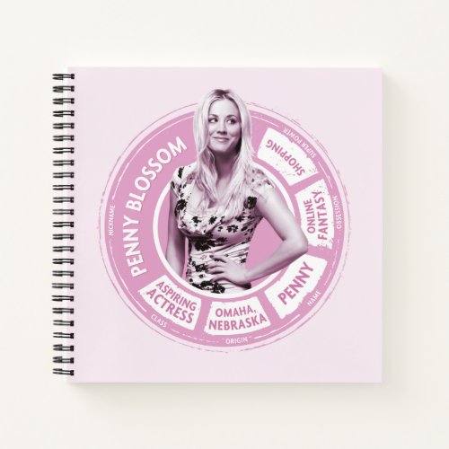 Penny Blossom Info Graphic Notebook