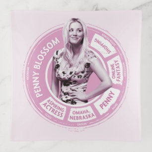 Penny Blossom Info Graphic Trinket Tray