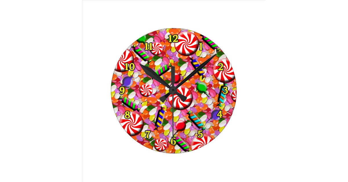 Penny Candy Wall Clock