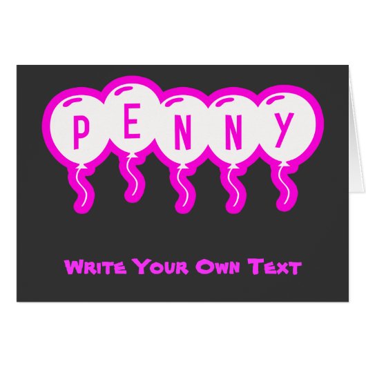 Penny Cards (Front Horizontal)