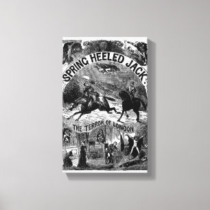 Penny Dreadful - Spring-heeled Jack Wrapped Canvas Print