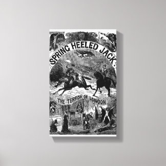 Penny Dreadful - Spring-heeled Jack Wrapped Canvas Print