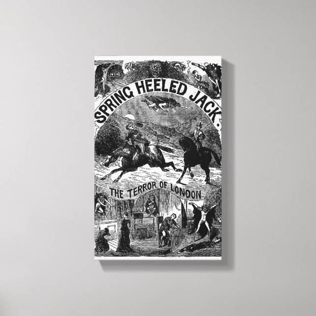 Penny Dreadful - Spring-heeled Jack Wrapped Canvas Print (Front)