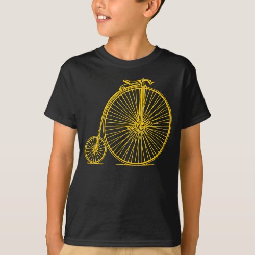 Penny Farthing _ Amber T_Shirt