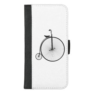 Penny-Farthing High-Wheel Antique Bicycle iPhone 8/7 Plus Wallet Case
