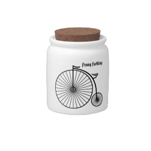 Penny Farthing Jar