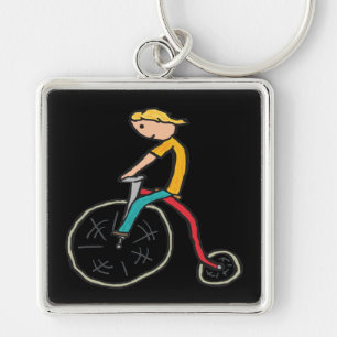 Penny Farthing Keychain