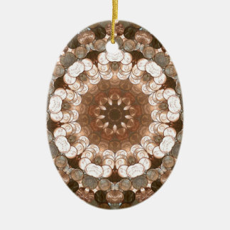 Penny Flower Nov 2012 Ceramic Ornament