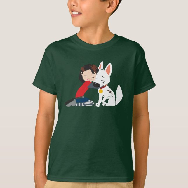 Penny Hugging BOLT Disney T-Shirt (Front)