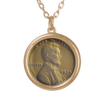 Penny Necklace by FXtions at Zazzle